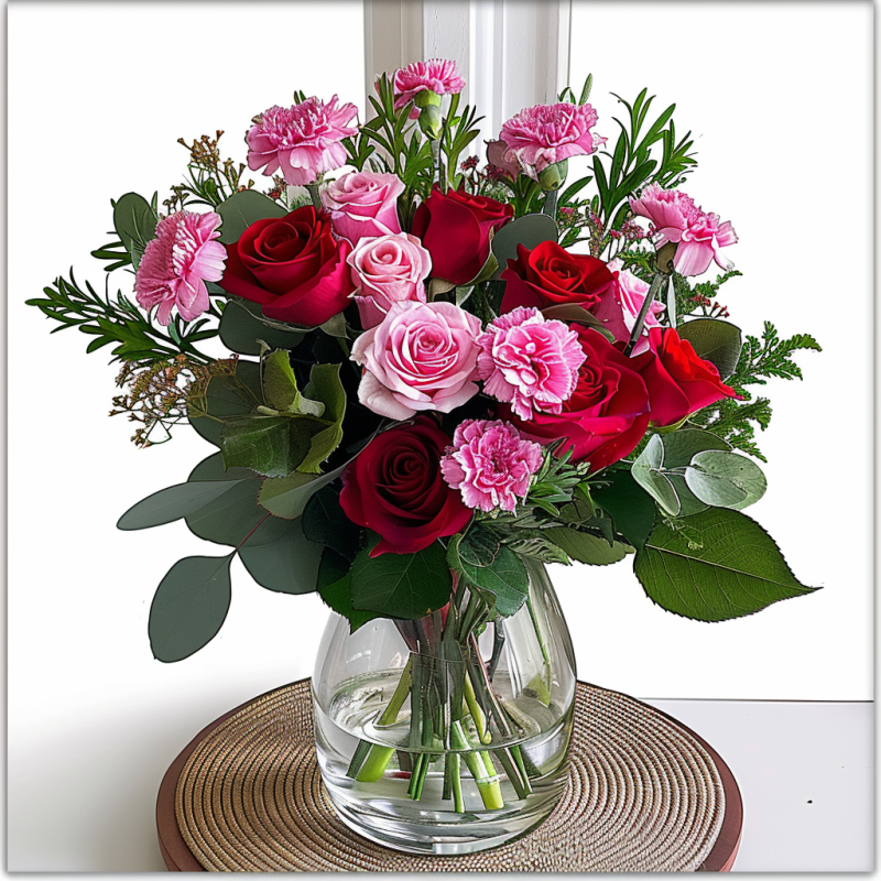 How much does a bunch of roses cost in Christchurch flower shop